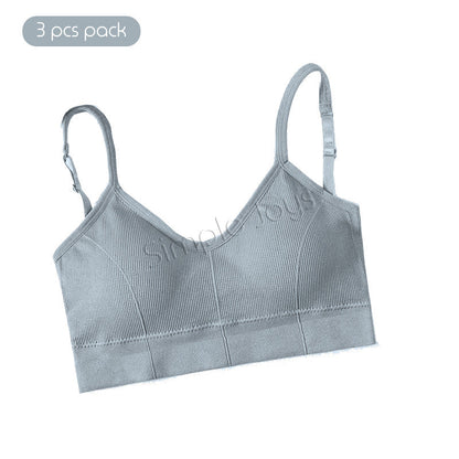 Wire Free Tube Top Bra Bralette With Removable Padding