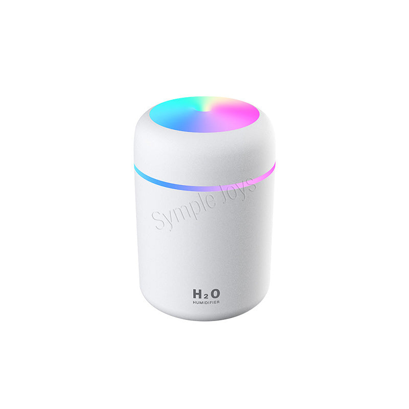 300ml Portable Mini Air Humidifier USB Diffuser Purifier Car Humidifier With LED Night Light