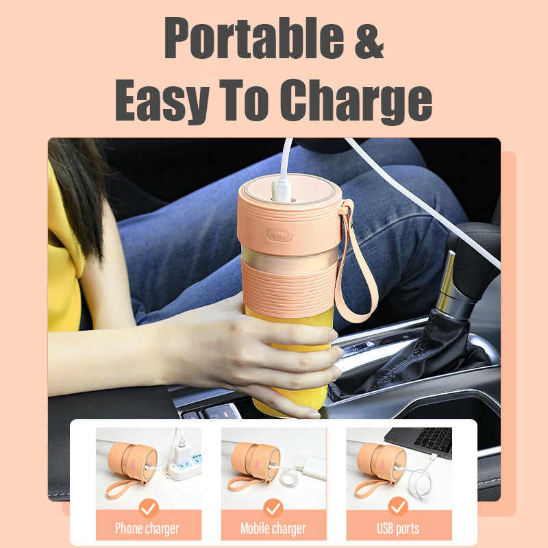 Portable Multi Function Electric Juicer Juice Food Blender Mixer