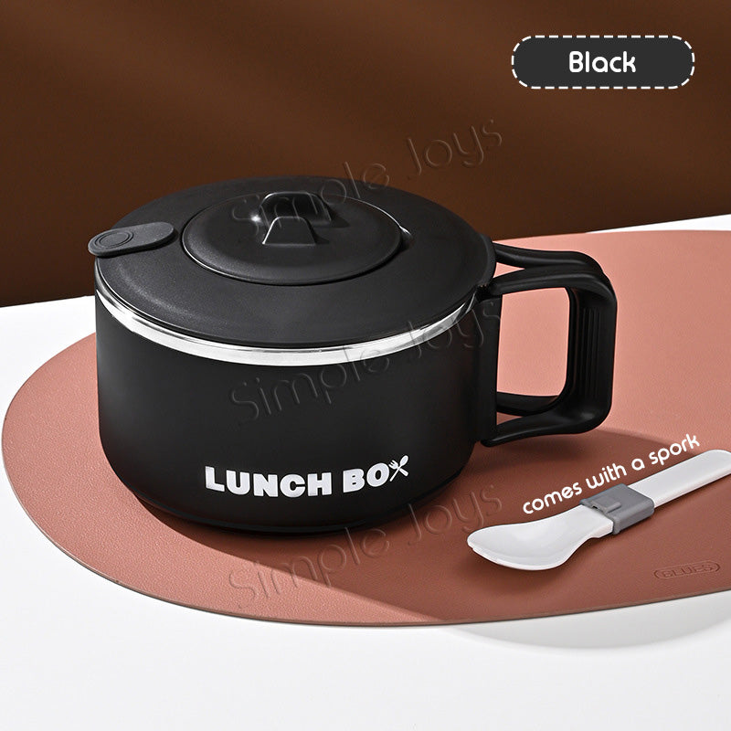 Lunch Box Instant Noodle Bowl With Drainage