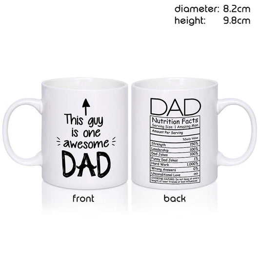 Fathers Day Gift Ceramic Cup Coffee Mug Great Present For Dad!