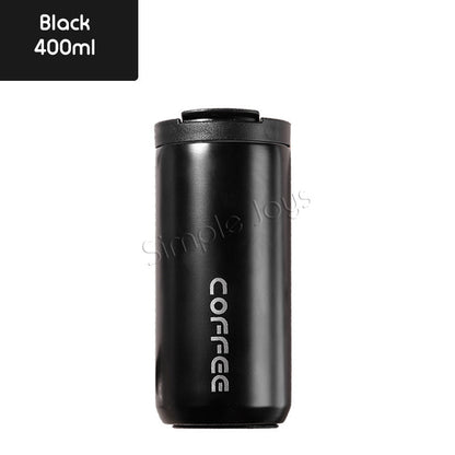 Leakproof Thermal Coffee Mug Bubble Tea Cup Vacuum Insulated Travel Tumbler