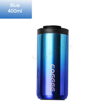 Leakproof Thermal Coffee Mug Bubble Tea Cup Vacuum Insulated Travel Tumbler