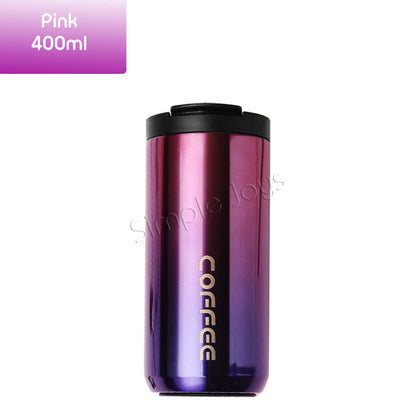 Leakproof Thermal Coffee Mug Bubble Tea Cup Vacuum Insulated Travel Tumbler