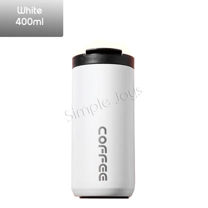 Leakproof Thermal Coffee Mug Bubble Tea Cup Vacuum Insulated Travel Tumbler