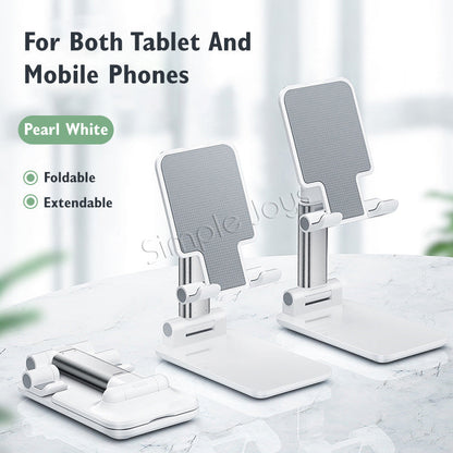 Foldable Phone Stand For Tablet iPad Holder With Adjustable Angle