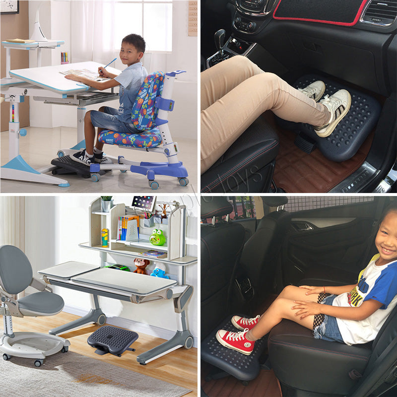 Ergonomic Under Desk Foot Rest With Massage Effect